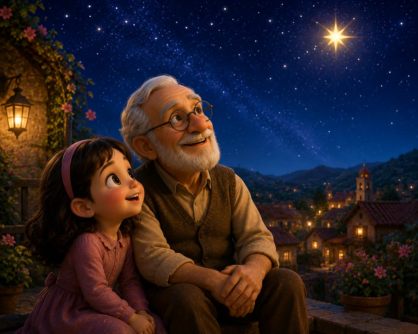 image about 🌟 وجدت نجمة سحرية في حديقة منزلها.. لكن سرها غيّر حياة سارة إلى الأبد!