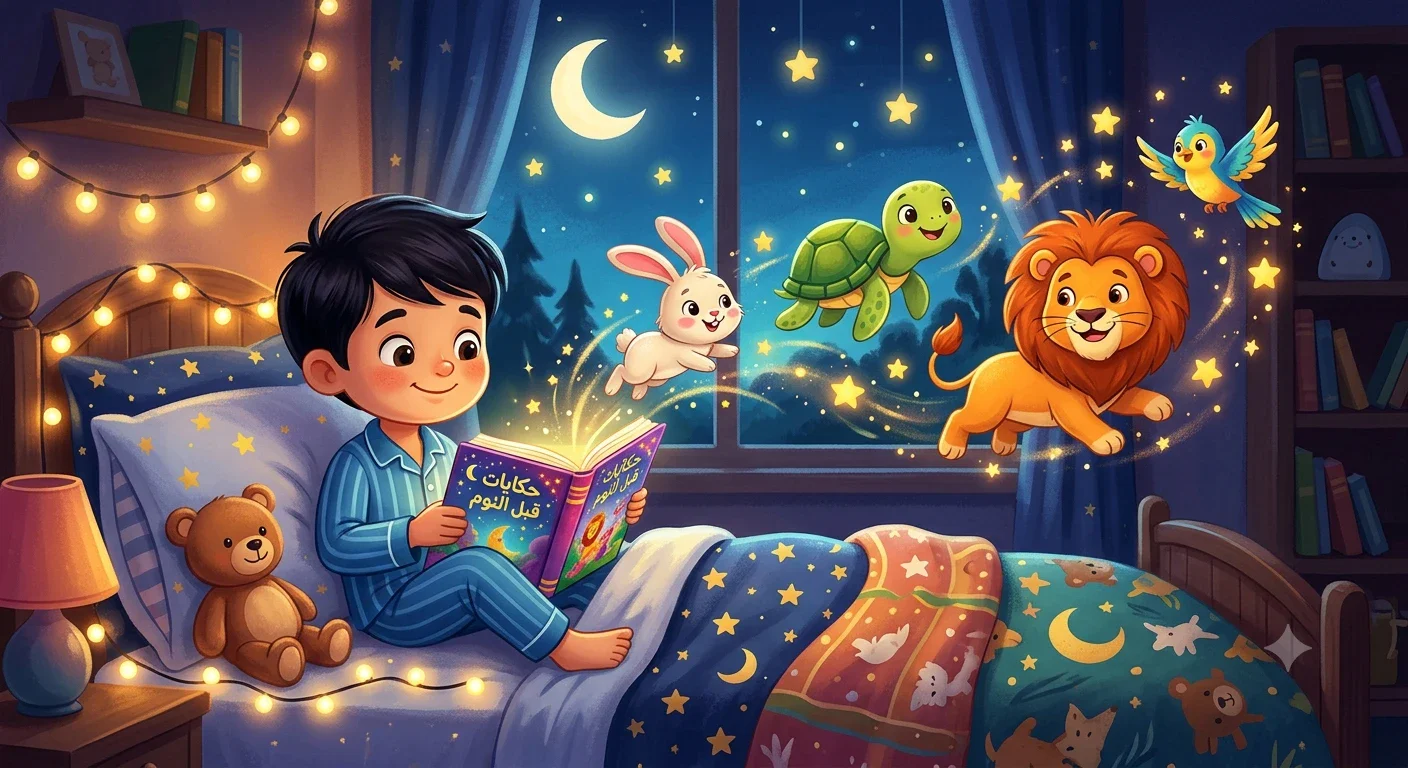 image about 📚 قصص أطفال ممتعة وهادفة: حكايات تعلم الطفل أجمل القيم