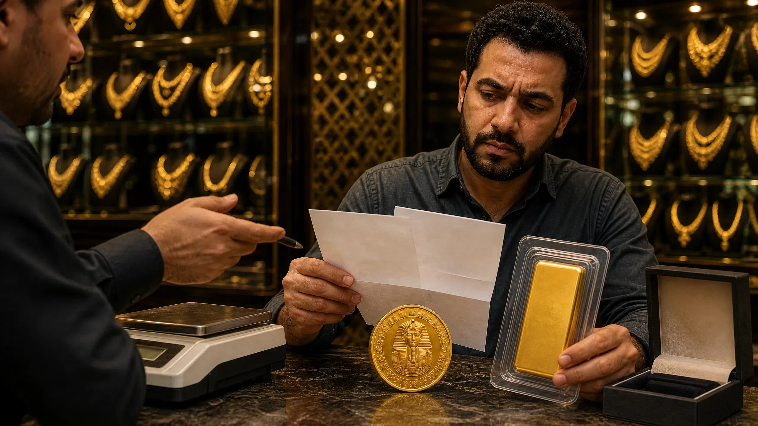 image about الذهب بيتحرك.. تشتري جنيه ذهب ولا سبيكة بمبلغ صغير؟ اعرف الفرق قبل الشراء