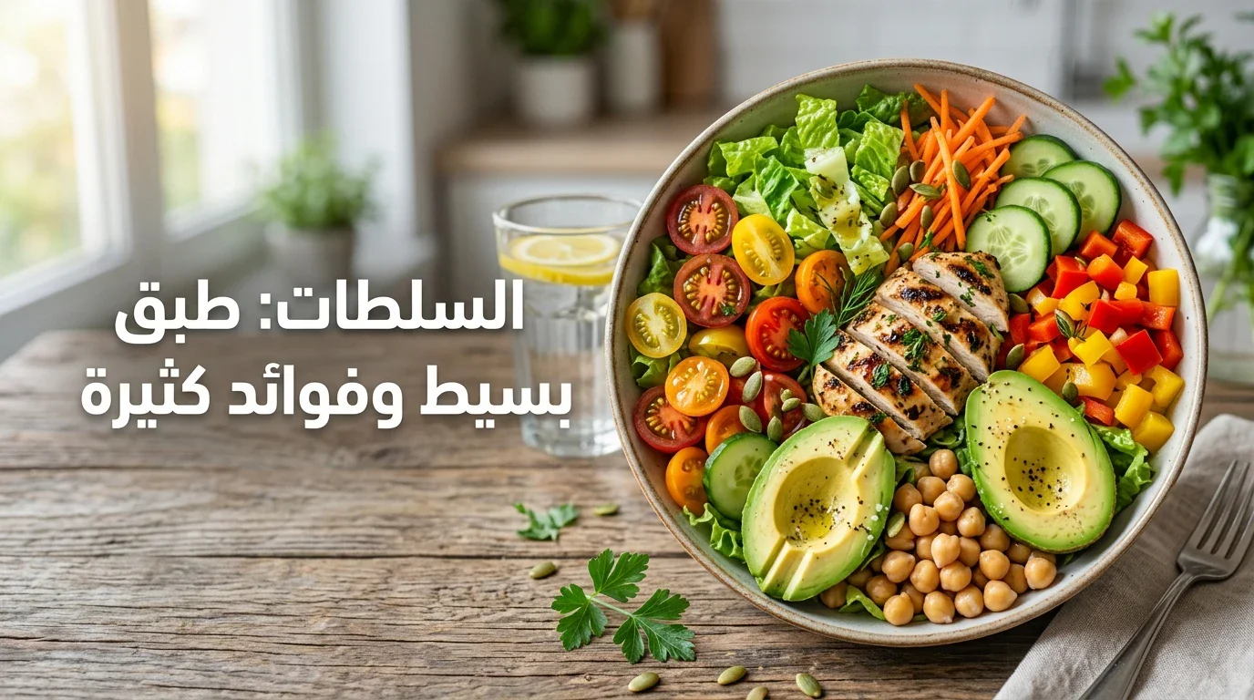 image about السلطات: أسرار طبق بسيط يمكن أن يغيّر نظامك الغذائي