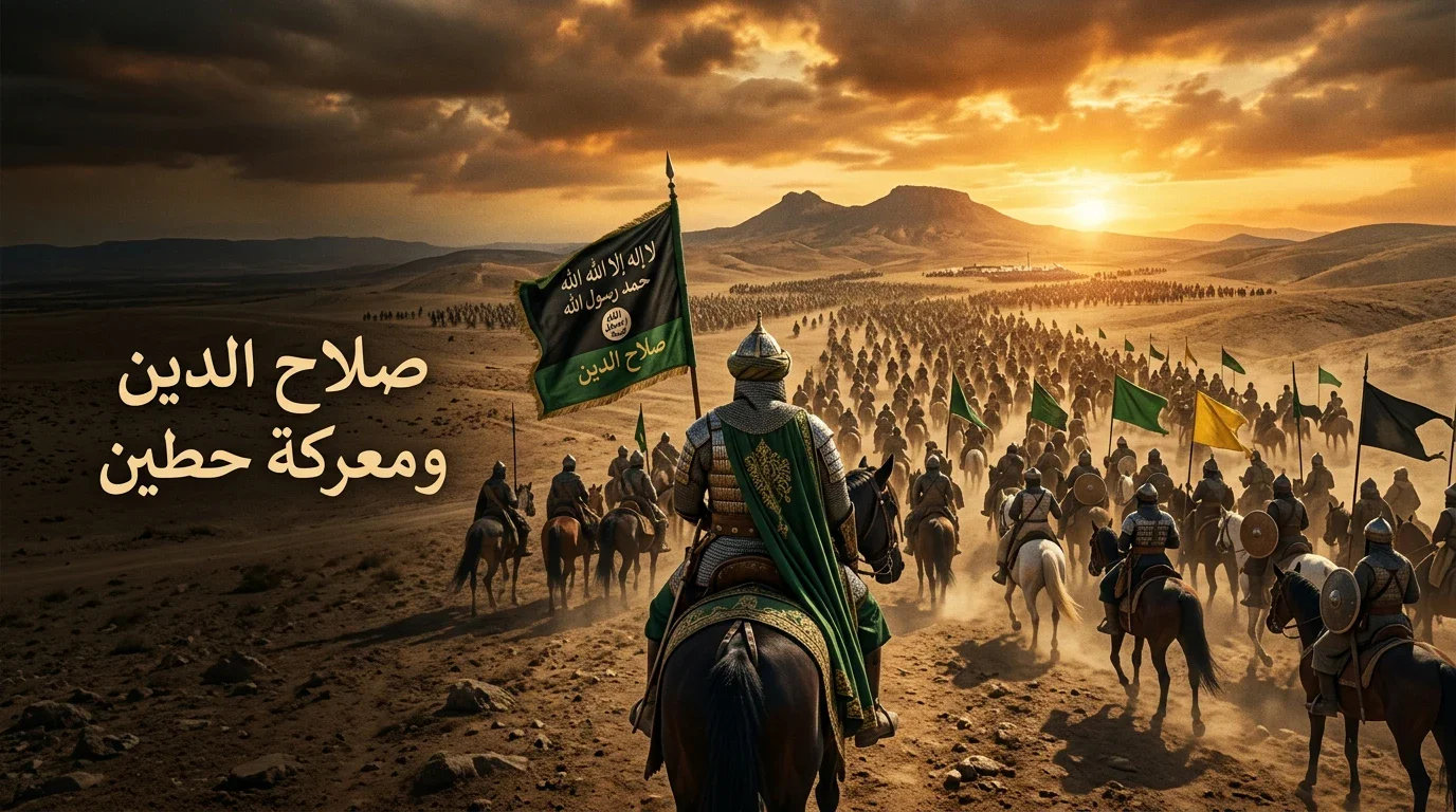 image about قصص تاريخية عربية صلاح الدين الأيوبي ومعركة حطين: القصة التي غيّرت تاريخ المنطقة