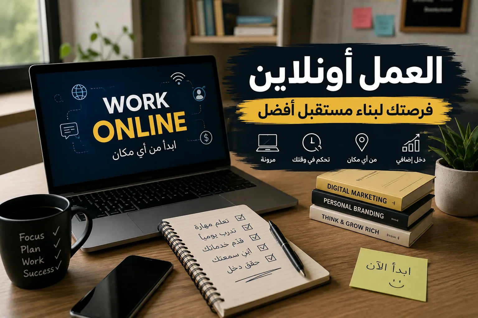 image about من غير مكتب ولا مدير.. إزاي تبدأ شغل أونلاين من الصفر؟ 