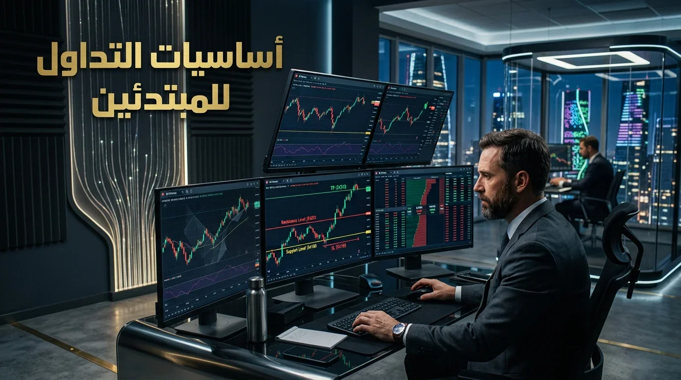 image about أساسيات التداول للمبتدئين: كيف تبدأ بطريقة صحيحة وتقلل أخطاءك؟
