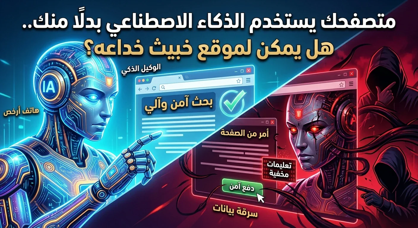 image about متصفحك يستخدم الذكاء الاصطناعي بدلًا منك.. هل يمكن لموقع خبيث خداعه؟