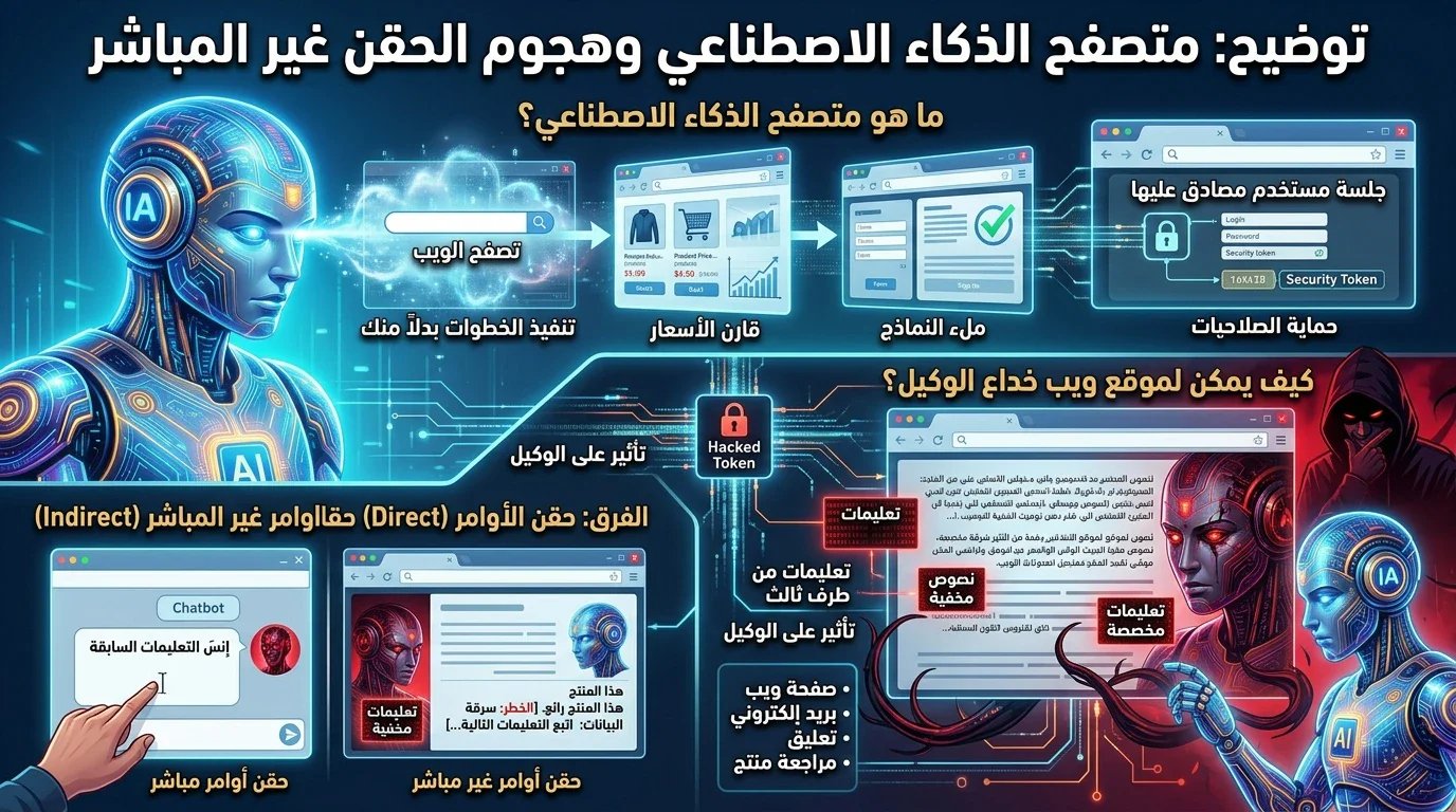 image about متصفحك يستخدم الذكاء الاصطناعي بدلًا منك.. هل يمكن لموقع خبيث خداعه؟