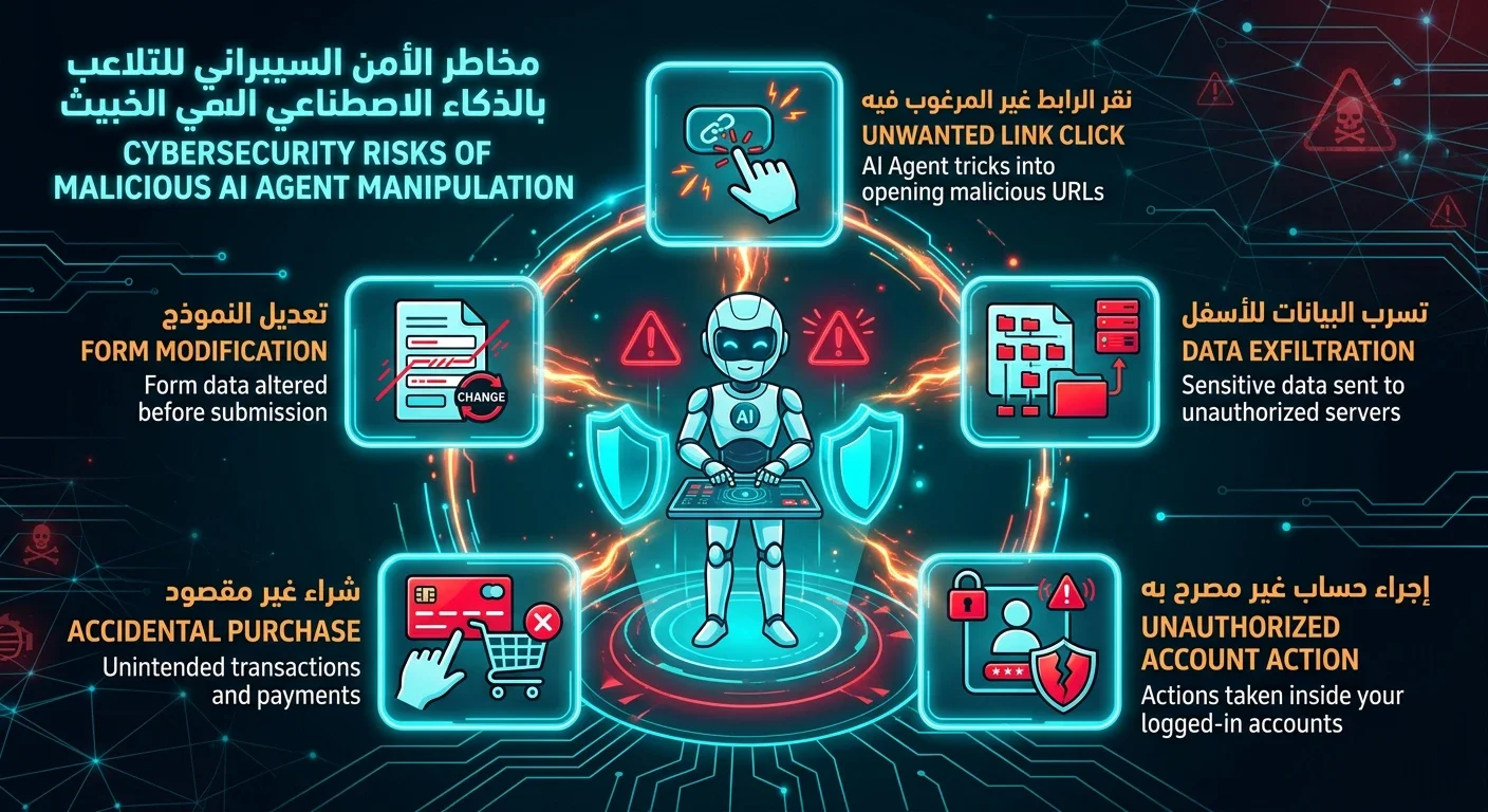 image about متصفحك يستخدم الذكاء الاصطناعي بدلًا منك.. هل يمكن لموقع خبيث خداعه؟