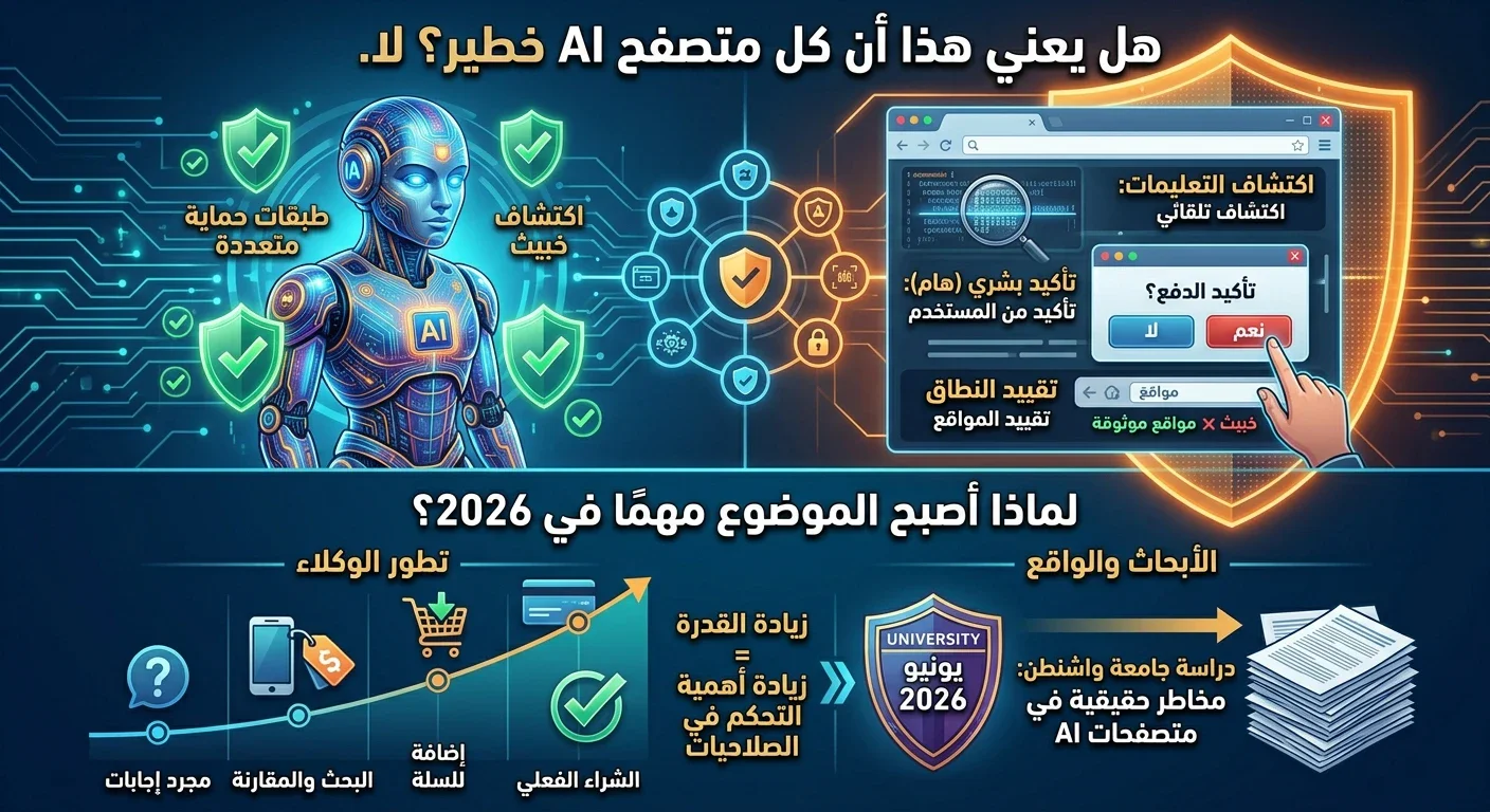 image about متصفحك يستخدم الذكاء الاصطناعي بدلًا منك.. هل يمكن لموقع خبيث خداعه؟