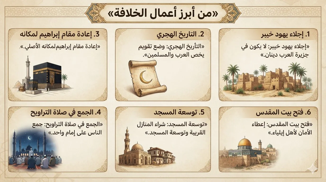 image about يكفي ذكر اسم عمر لتزلزل به كيان كل كافر