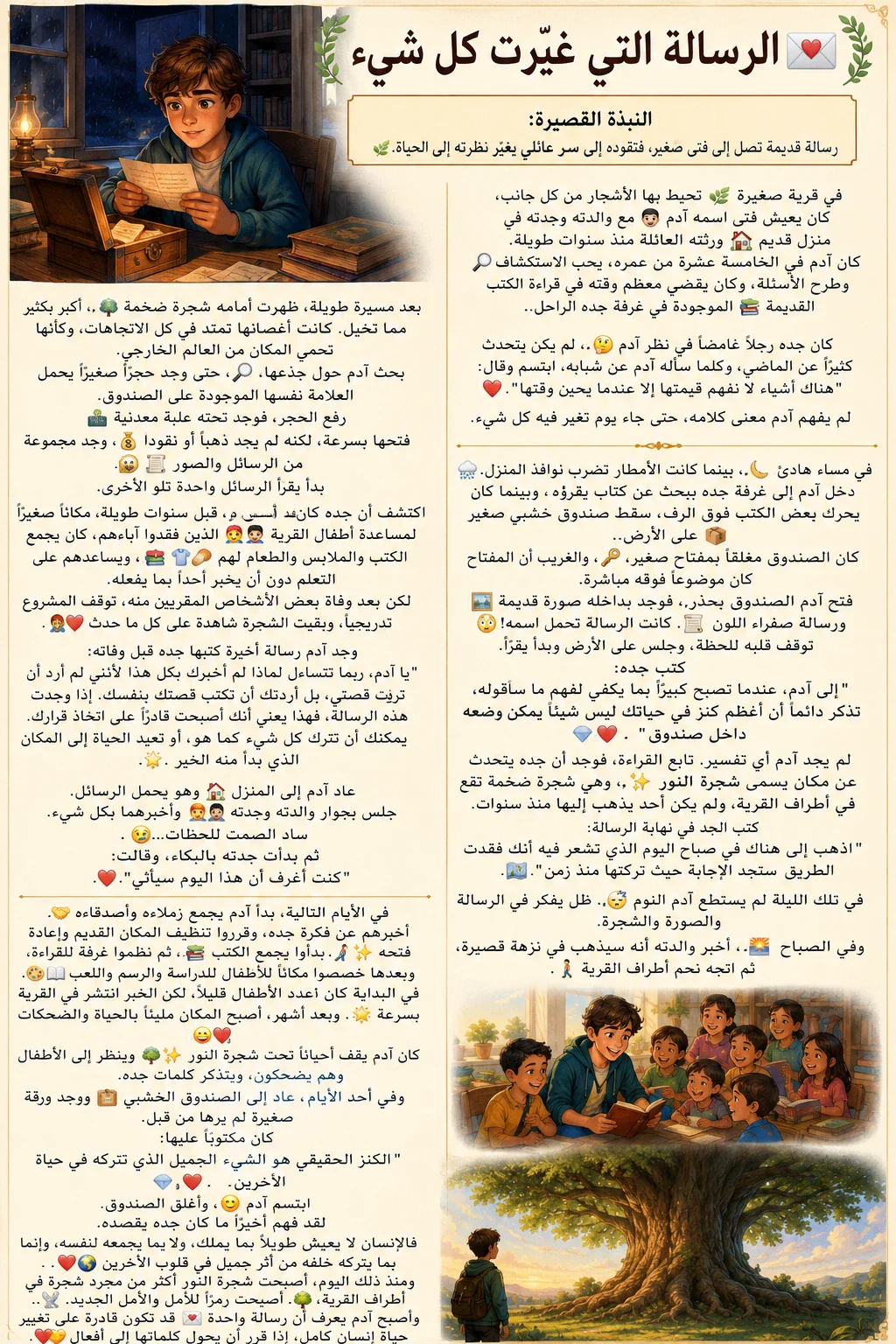 image about التي غيّرت كل شيء ✉️