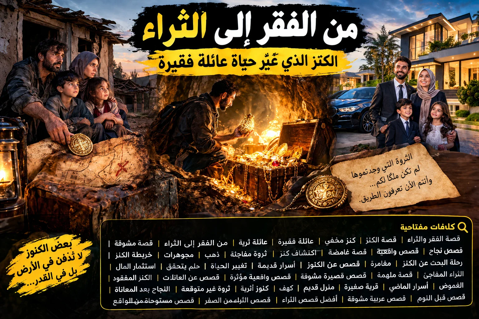 image about من الفقر إلى الثراء.. الكنز الذي غيّر حياة عائلة فقيرة