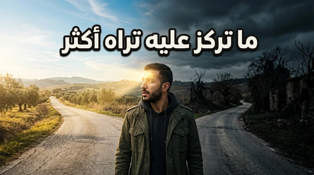 image about ما تركز عليه تراه أكثر: كيف تجعل أفكارك تعمل لصالحك؟