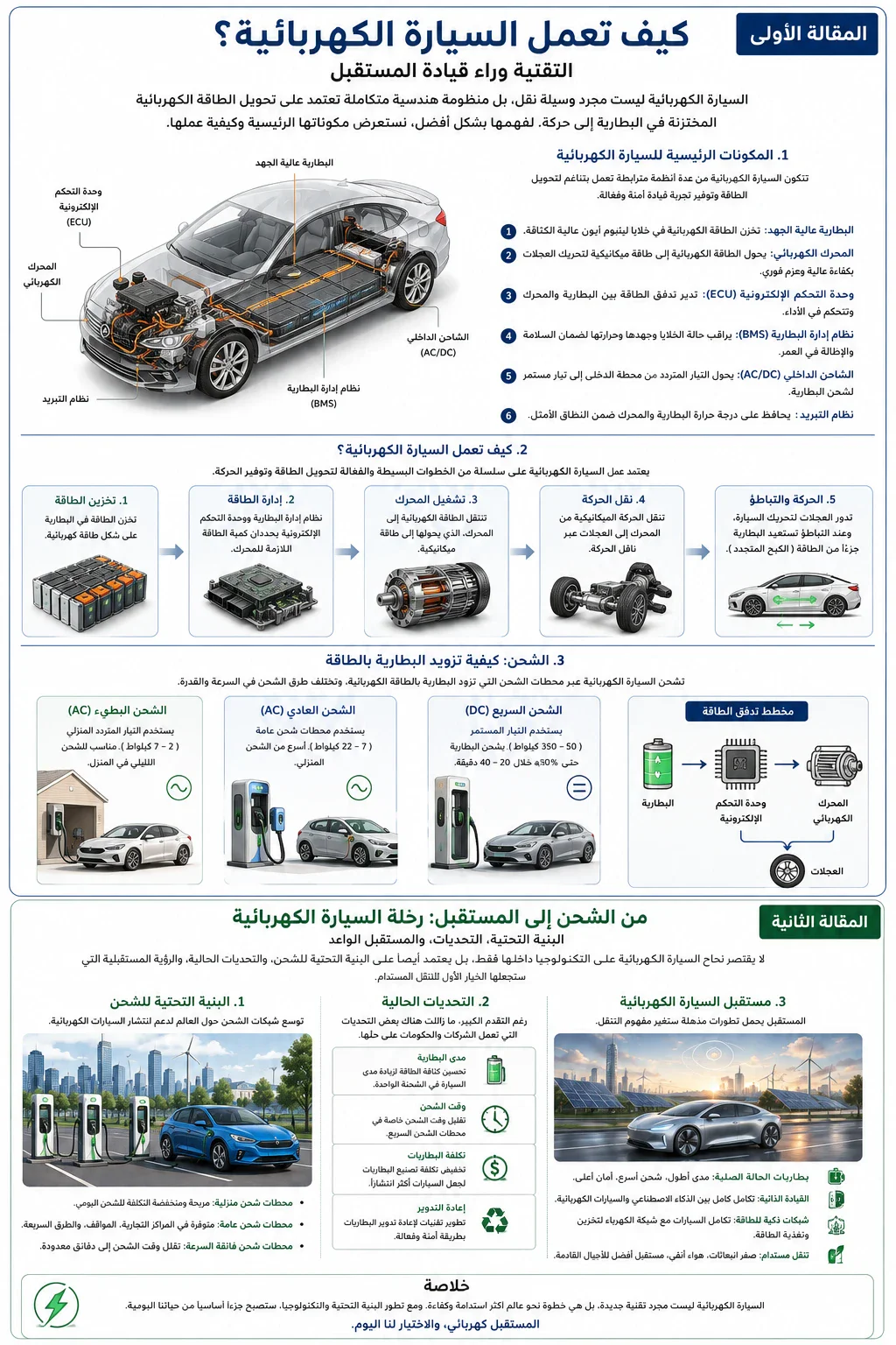 image about السيارات الكهربائية من الألف إلى الياء: المميزات والعيوب والمستقبل