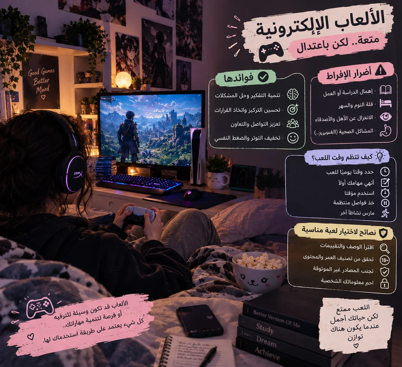 image about الالعاب الالكترونيه وفوائدها واضىرارها