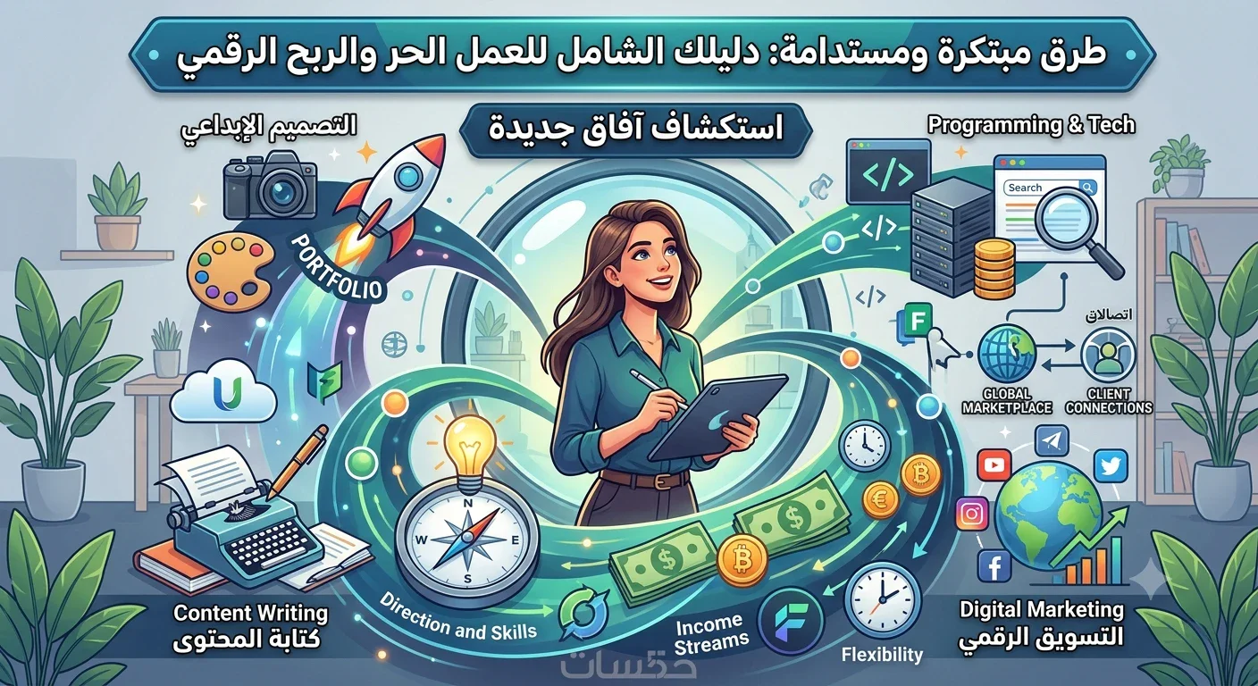 image about العمل الحر والربح من الانترنت