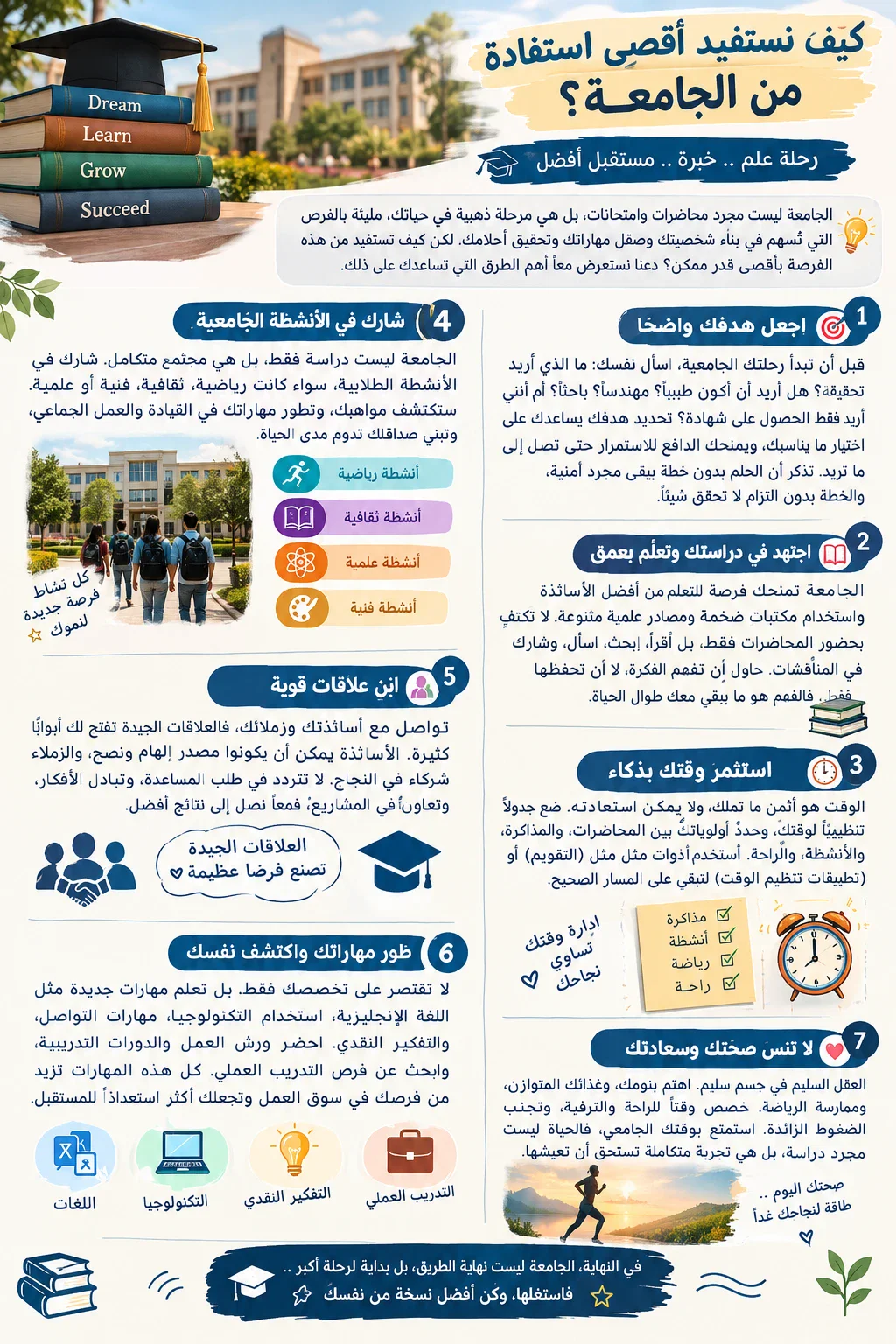 image about ازاي استفيد أقصي استفادة من الجامعة؟؟