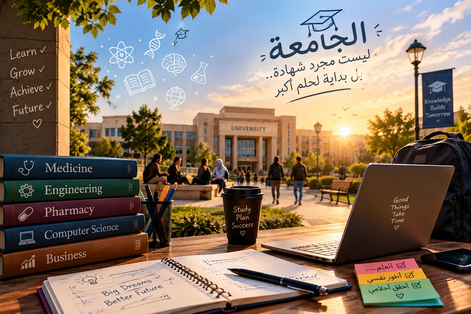 image about ازاي استفيد أقصي استفادة من الجامعة؟؟