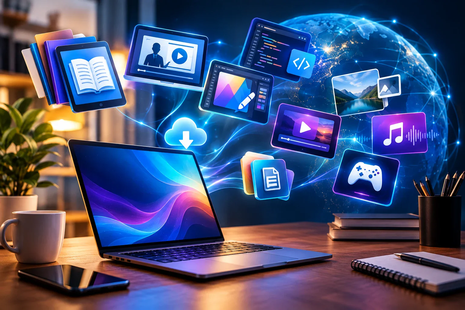 image about المنتجات الرقمية: مستقبل التجارة في العصر الحديث