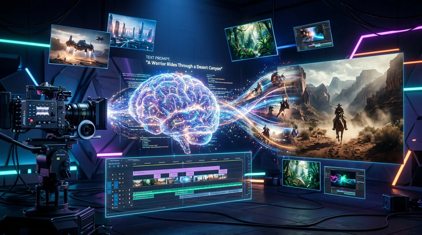 image about 🎬 مستقبل صناعة الفيديو بدأ الآن: قوة الذكاء الاصطناعي