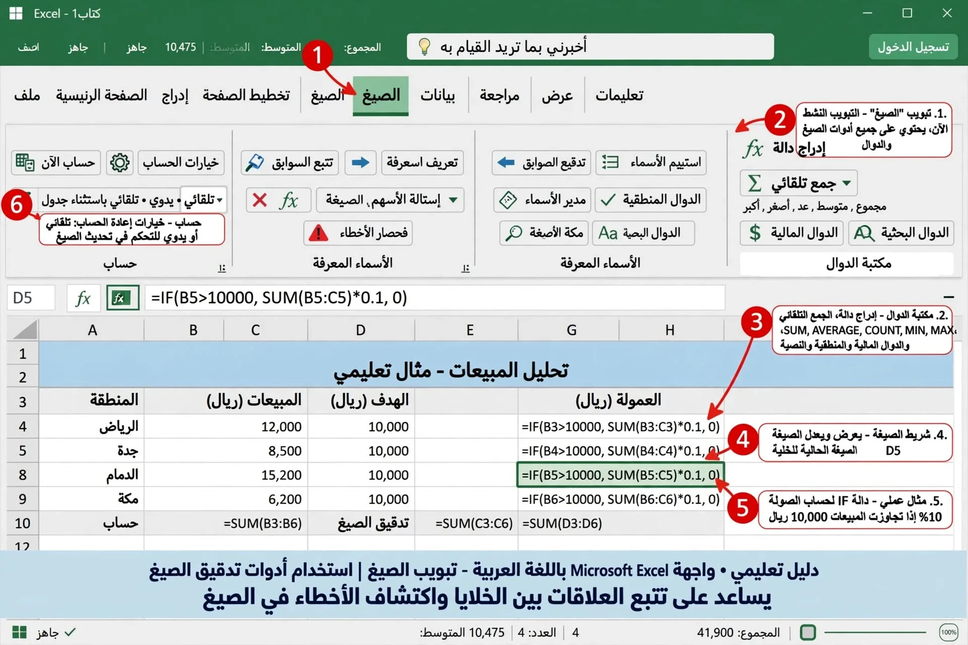 image about إكسل من الصفر دليلك المصور لفهم الواجهة العربية كالمحترفين