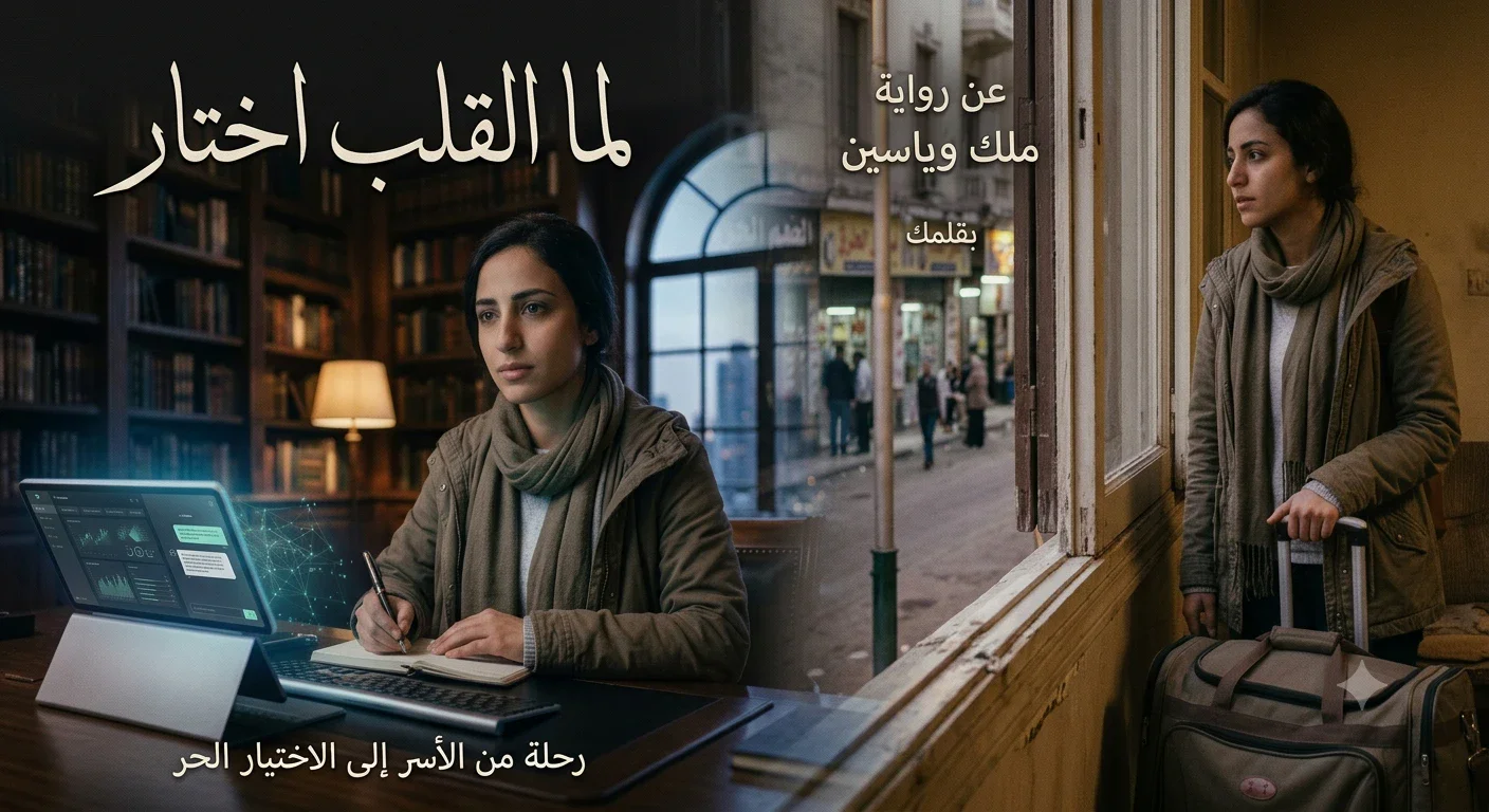 image about لما القلب اختار