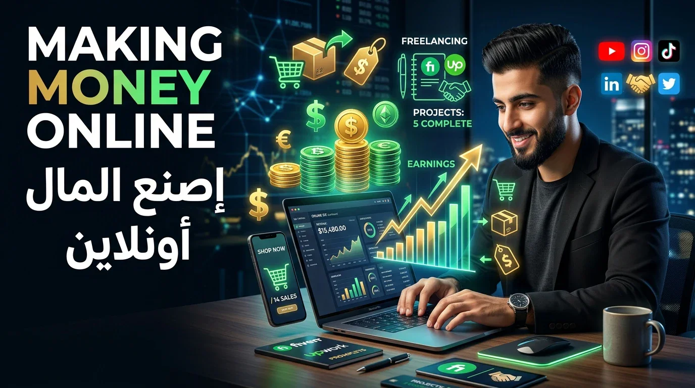 image about كيفية الربح من الإنترنت: دليلك الشامل لبناء دخل حقيقي من العالم الرقمي