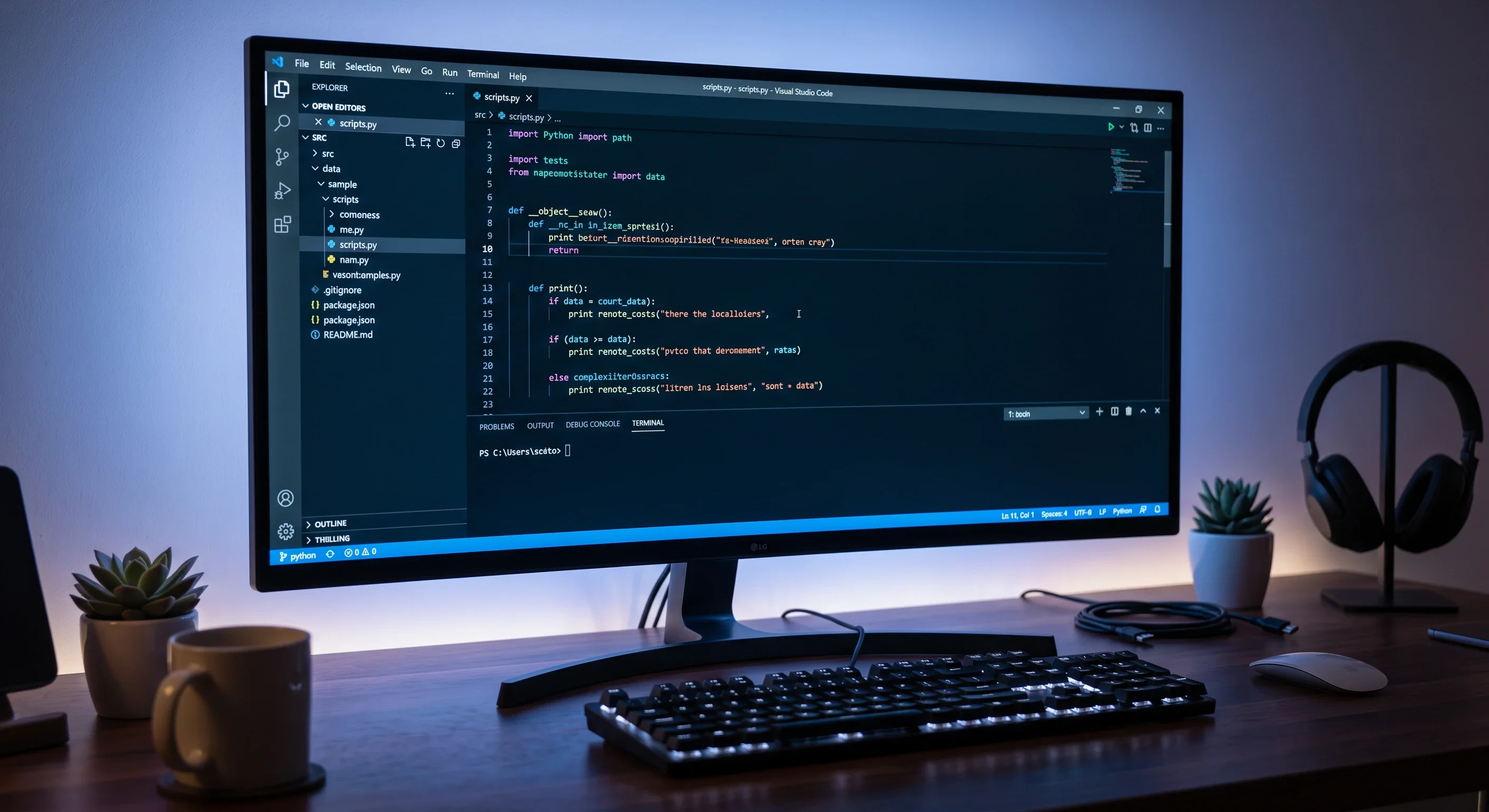 image about إزاي تجهز بيئة العمل (VS Code) للبرمجة بالبايثون