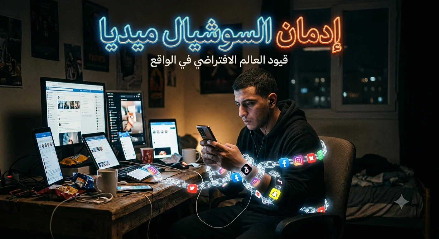 image about السوشيال ميديا.. عندما يتحول التواصل إلى إدمان