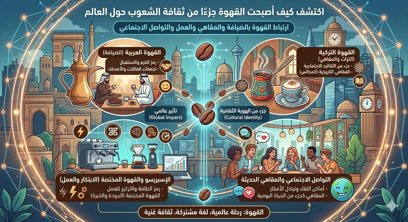 image about ثقافة القهوة: كيف أصبحت القهوة جزءًا من حياة الناس حول العالم؟