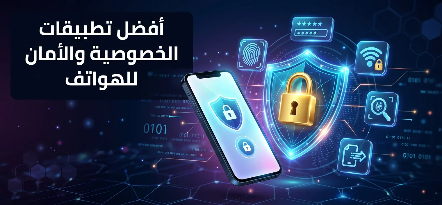 image about أفضل تطبيقات الخصوصية والأمان للهواتف في 2026 لحماية بياناتك وحساباتك