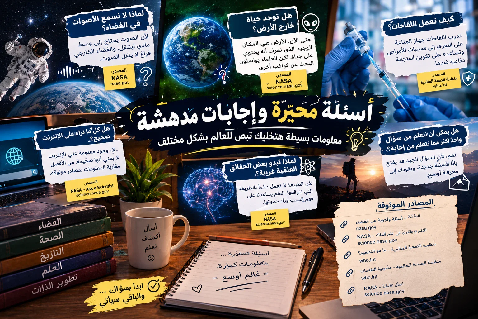 image about أسئلة محيّرة وإجابات مدهشة: معلومات بسيطة هتخلّيك تبص للعالم بشكل مختلف