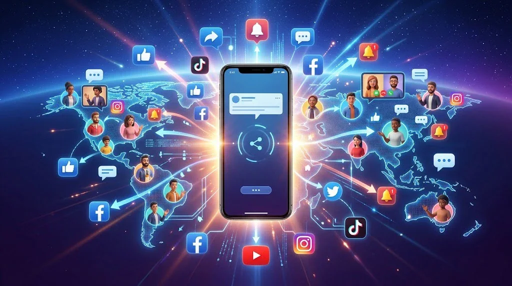 image about مواقع التواصل الاجتماعي: قوة رقمية غيّرت العالم وصنعت واقعًا جديدًا