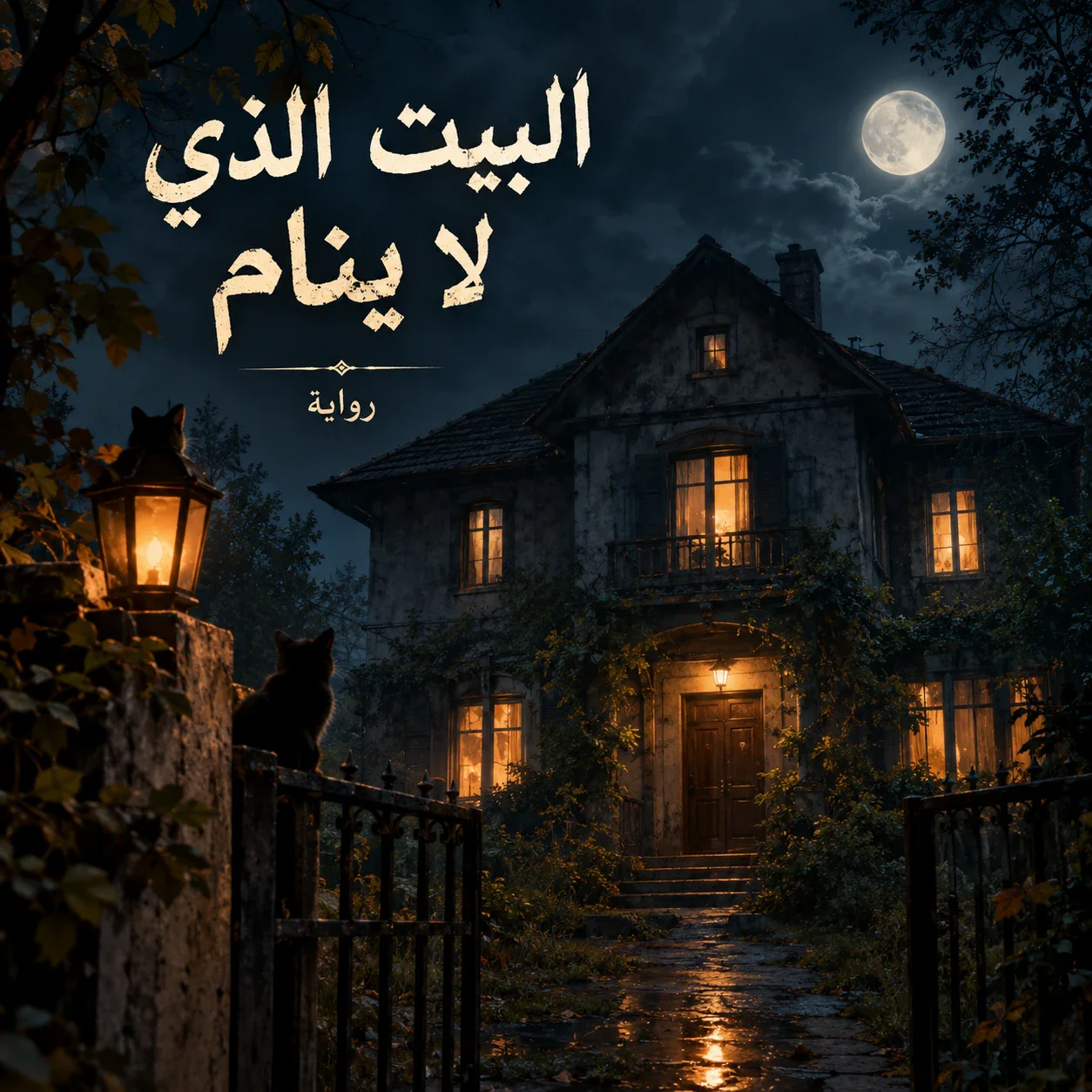 image about 🏚️ رواية: البيت الذي لا ينام