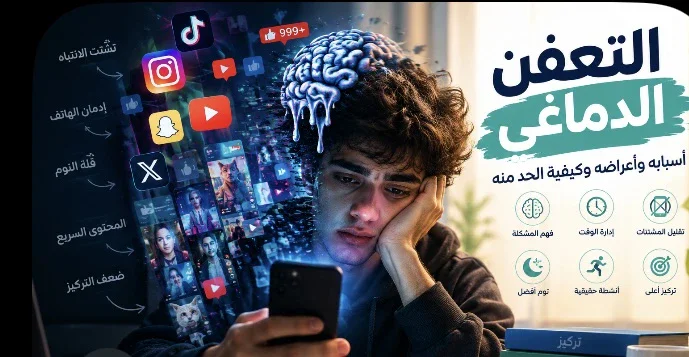 image about     ما هو التعفن الدماغي Brain Rot؟ أسبابه وطرق الوقاية منه