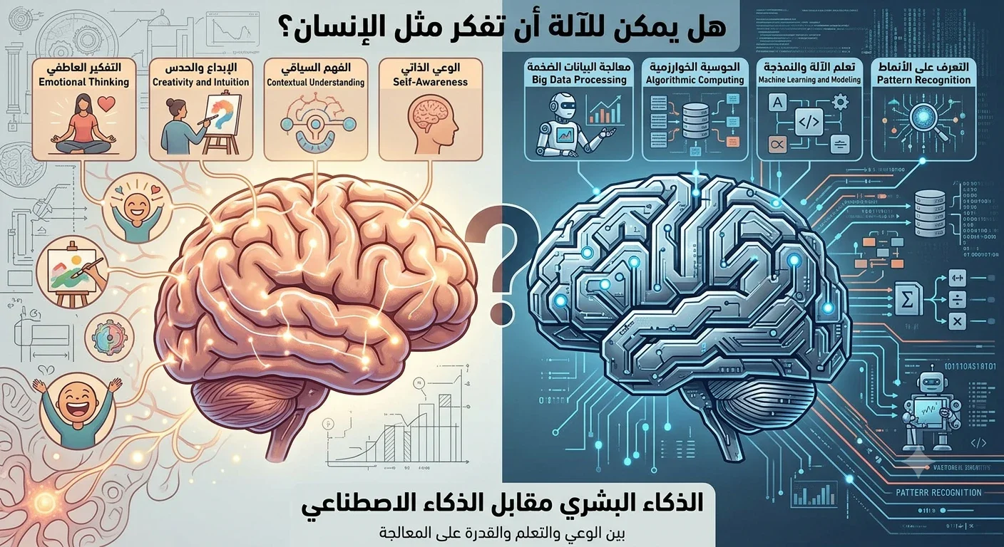 image about هل يمكن للآلة أن تفكر مثل الإنسان؟