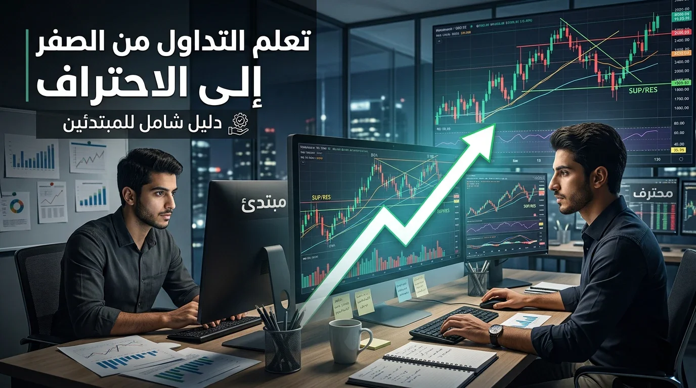 image about التداول من الصفر إلى الاحتراف: دليلك الشامل لفهم الأسواق وبناء استراتيجية ناجحة