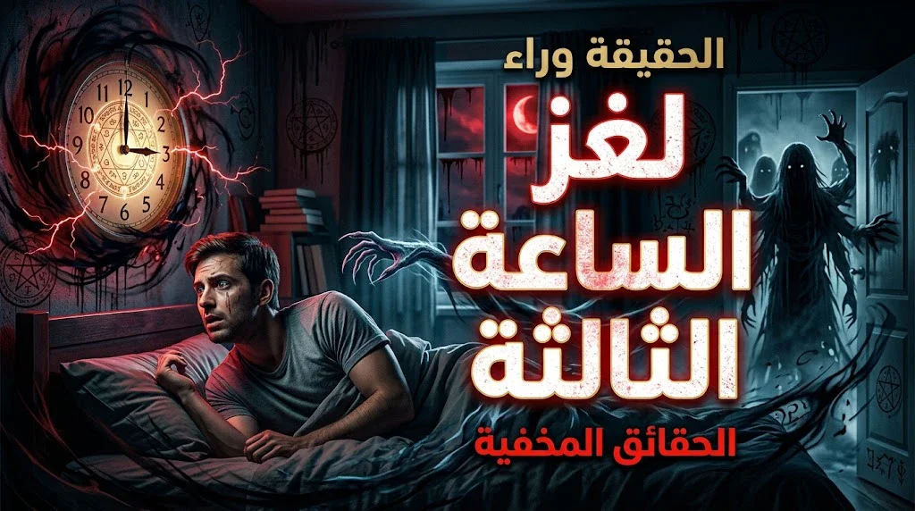 image about البيت المسكون لغز الساعة 3 فجرا 👻