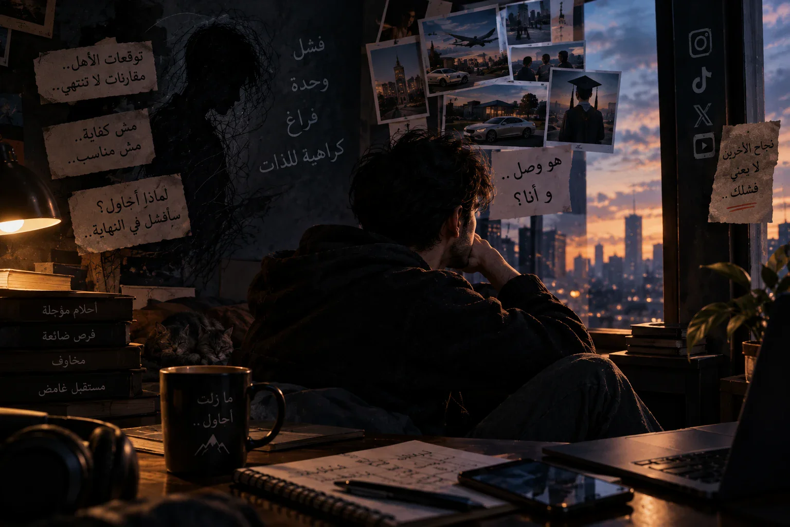 image about هل نحن فاشلون فعلاً، ام اننا تعلمنا ان نرى انفسنا كذلك؟