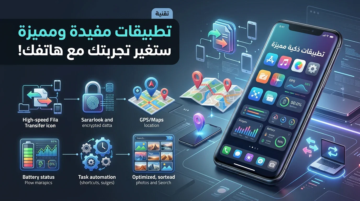 image about 8 تطبيقات مفيدة لهاتفك قد لا تحظى بالشهرة التي تستحقها