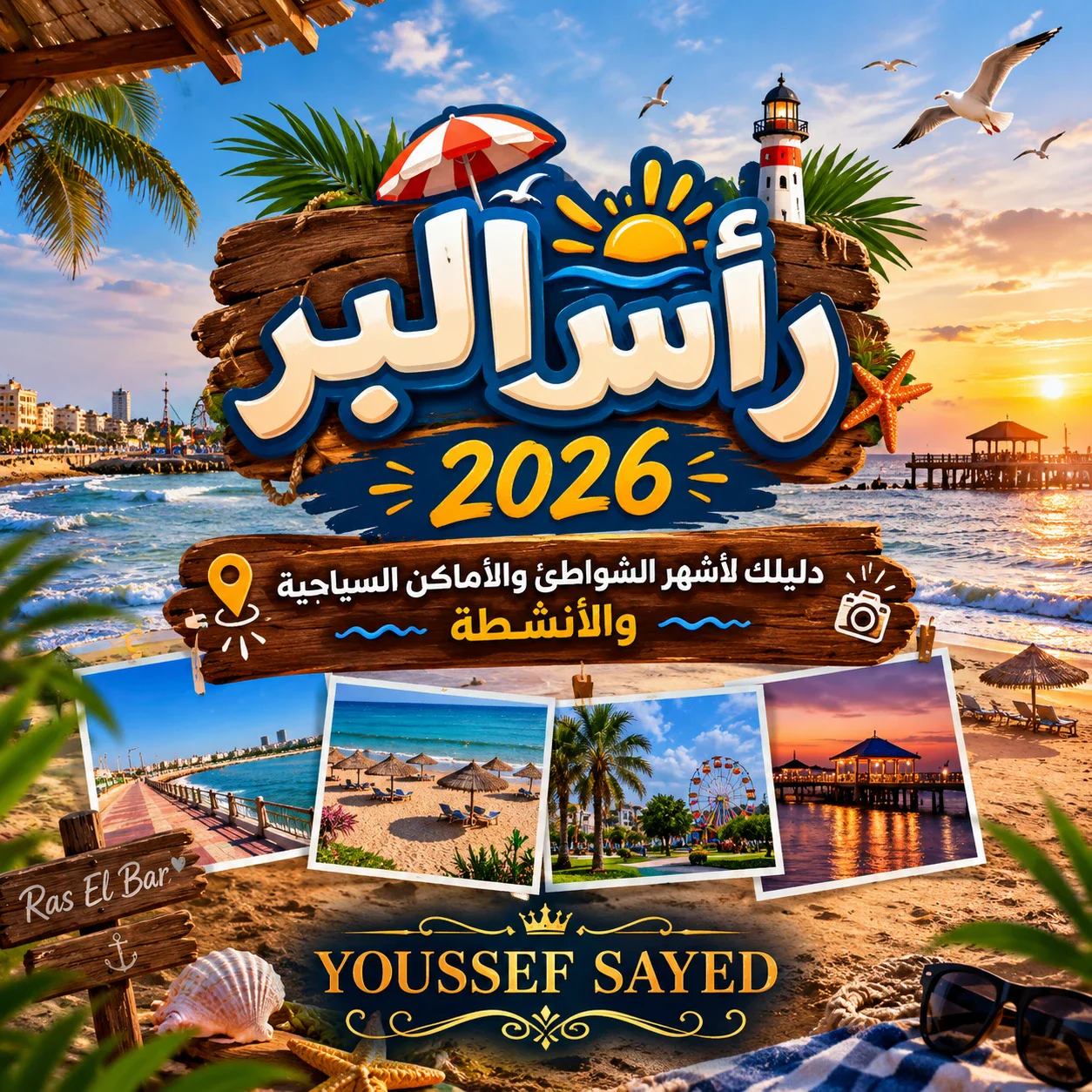image about 🏖️ رأس البر 2026.. دليلك لأشهر الشواطئ والأماكن السياحية والأنشطة