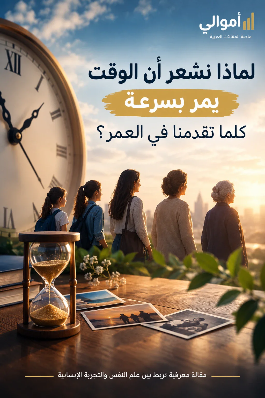 image about لماذا يبدو الزمن أسرع مع التقدم في العمر؟ أسرار إدراكنا لمرور الوقت.