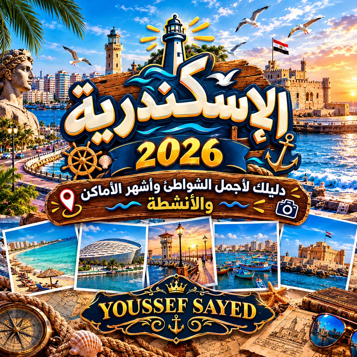 image about 🏖️ الإسكندرية 2026.. دليلك لأجمل الشواطئ وأشهر الأماكن والأنشطة