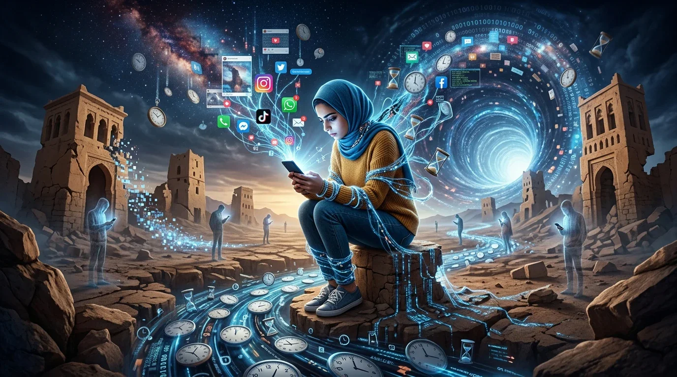 image about هل مواقع التواصل الاجتماعي تسرق حياتنا، دون أن نشعر؟