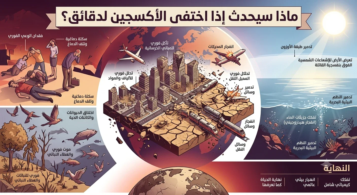 image about ماذا سيحدث إذا اختفى الأكسجين لدقائق؟ 7 أشياء قد تحدث للأرض والإنسان