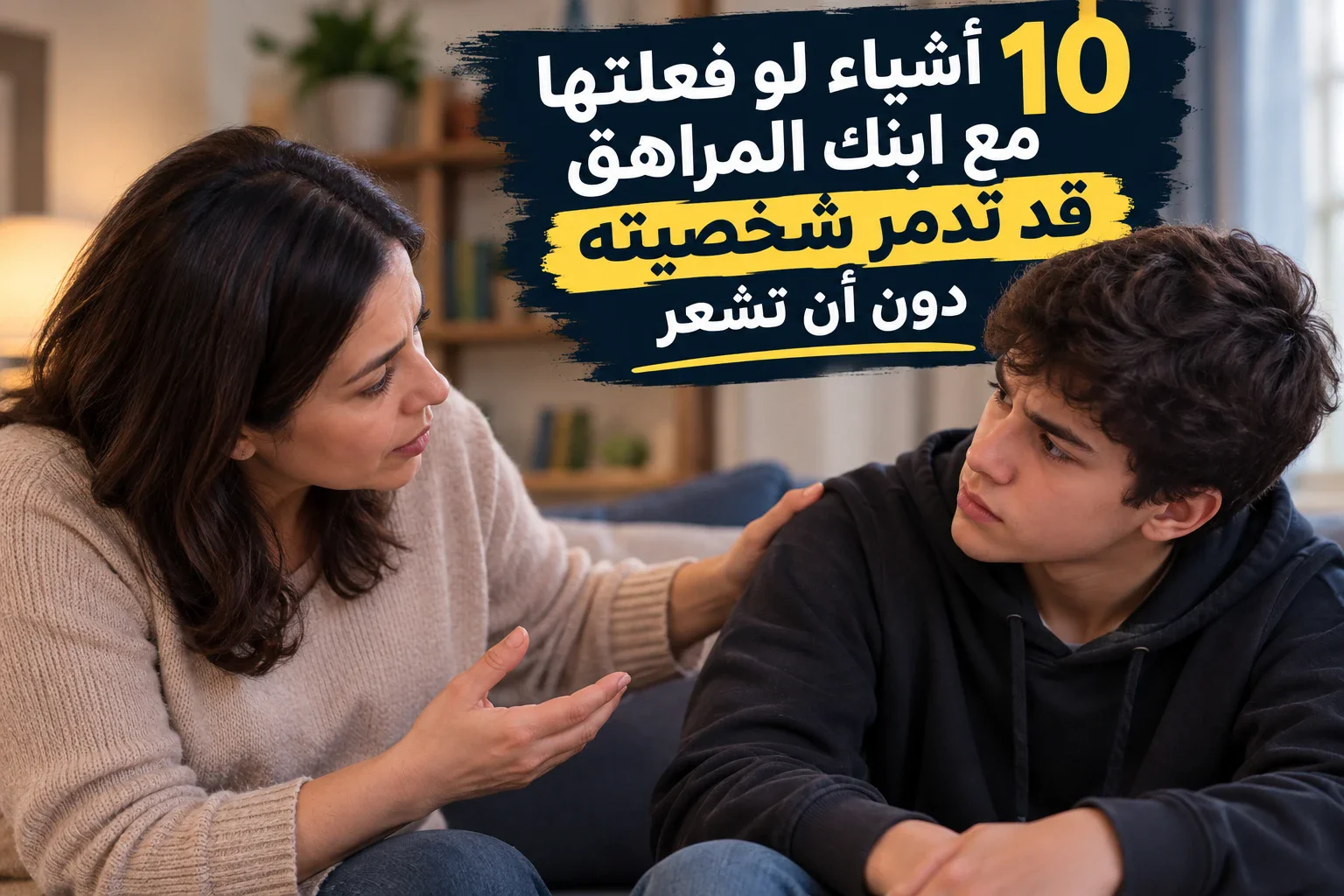 image about 10 أشياء لو فعلتها مع ابنك المراهق قد تؤثر سلبًا في شخصيته دون أن تقصد