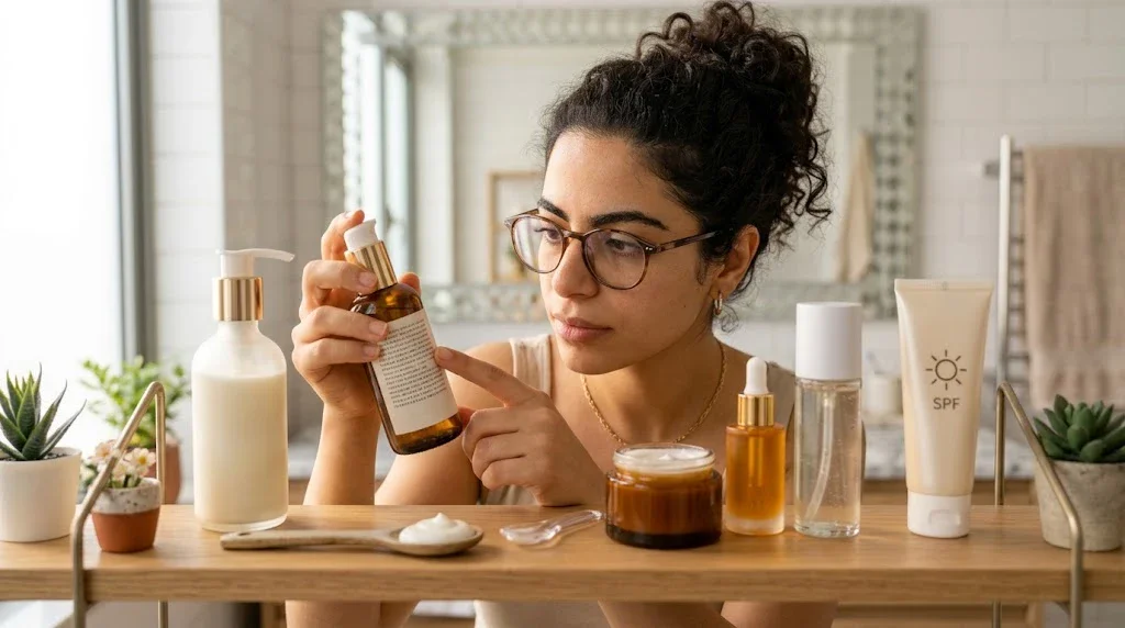 image about كيف تختارين منتجات العناية بالبشرة حسب نوع بشرتك؟ دليل بسيط للمبتدئات