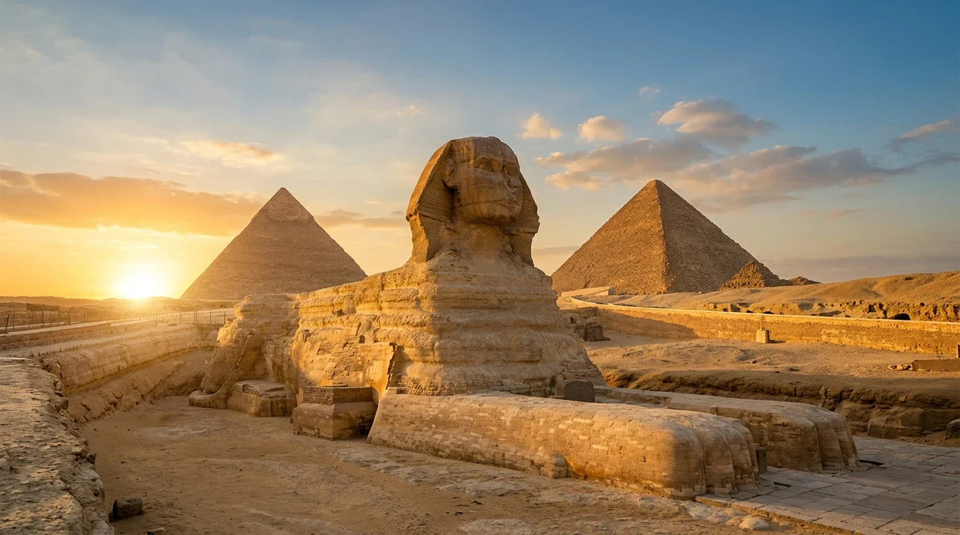 image about أبو الهول في الجيزة: قصة التمثال الشهير وأسرار تاريخه