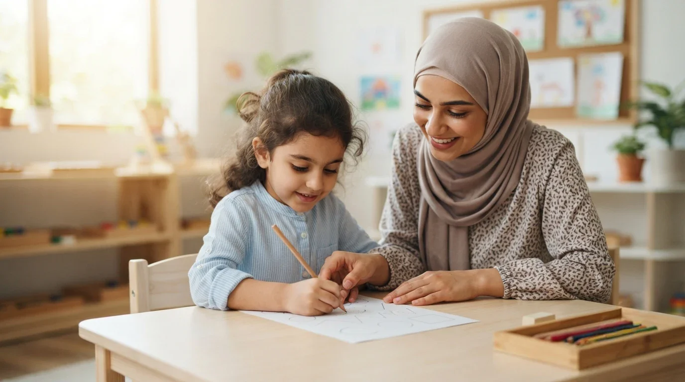 image about ما هي مهارات ما قبل الكتابة للأطفال؟! | أنشطة تأسيس الطفل قبل تعلم كتابة الحروف والأرقام