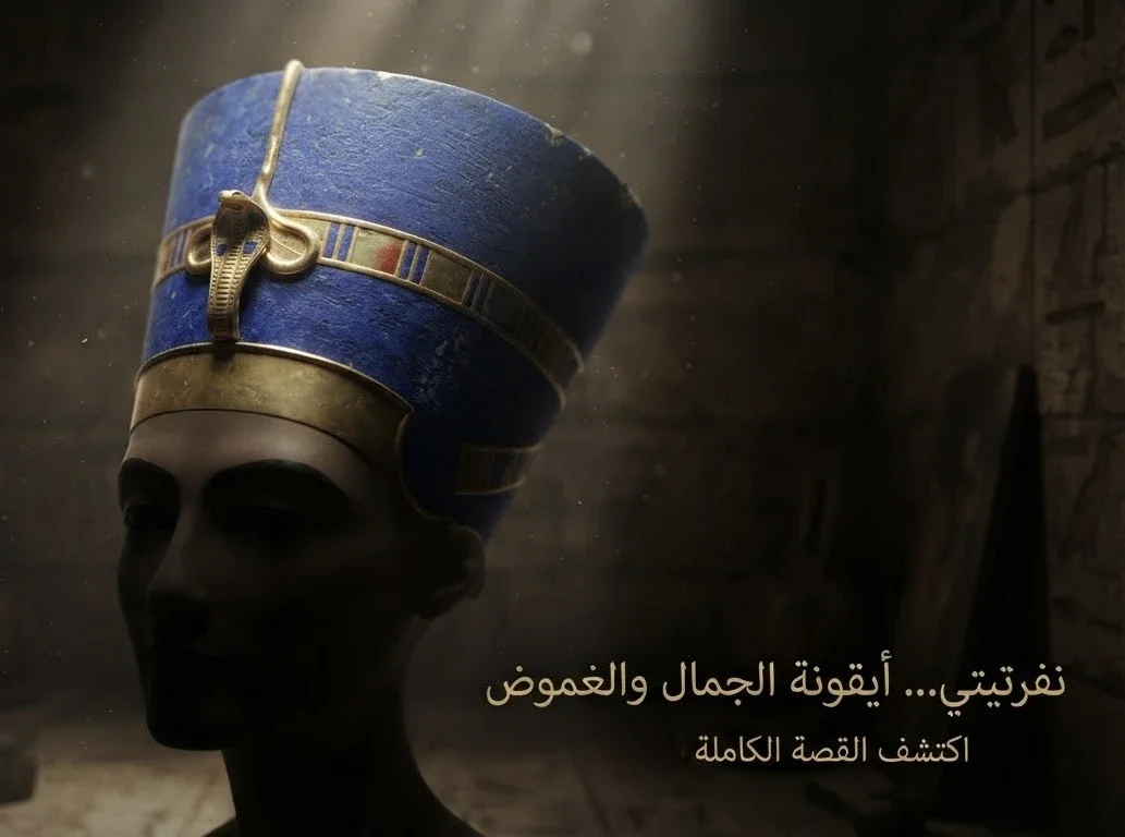 image about أسرار الملكة الخالدة: نفرتيتي، أيقونة الجمال والسلطة في مصر القديمة