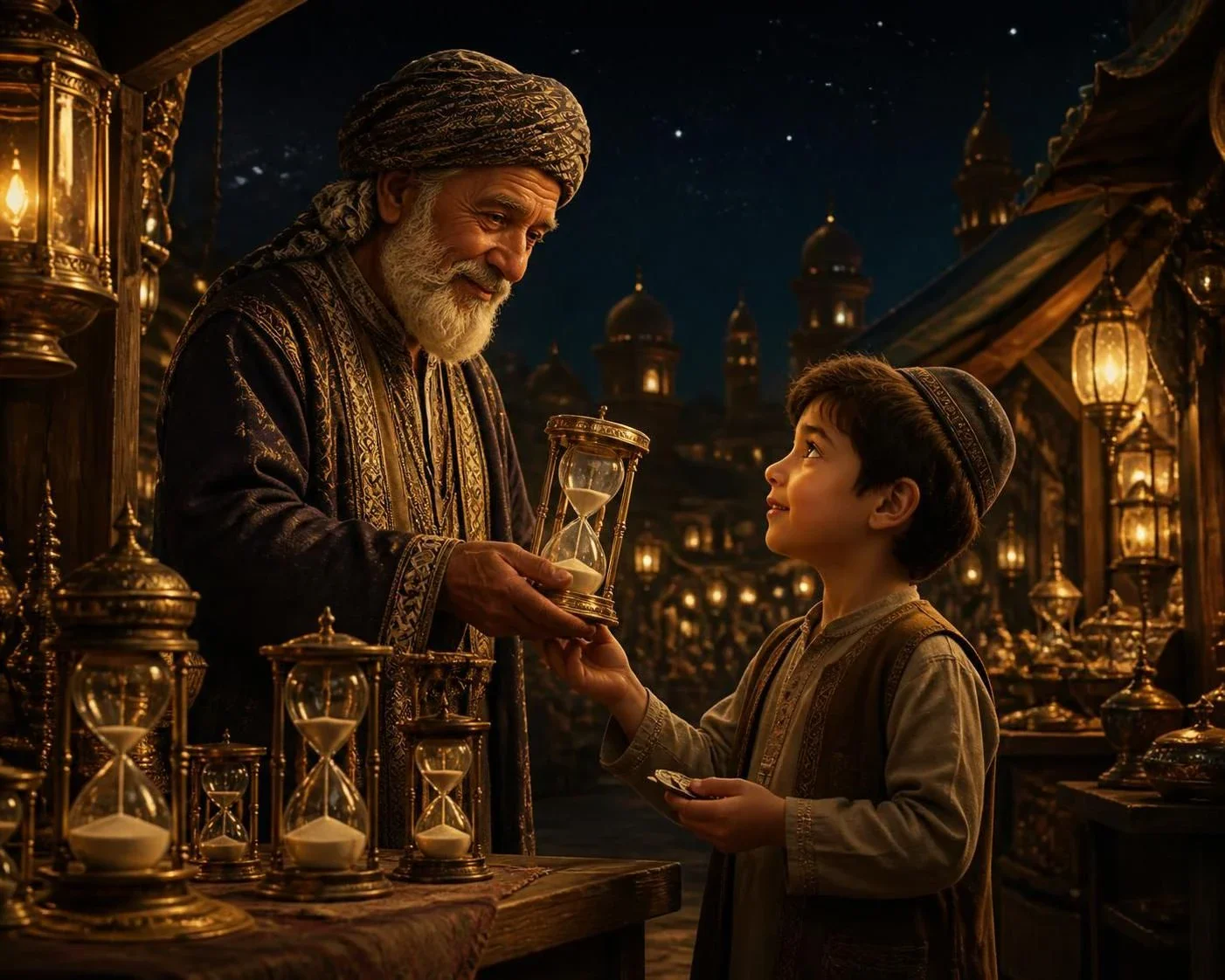 image about الولد اللي اشترى دقيقة من بائع غريب..