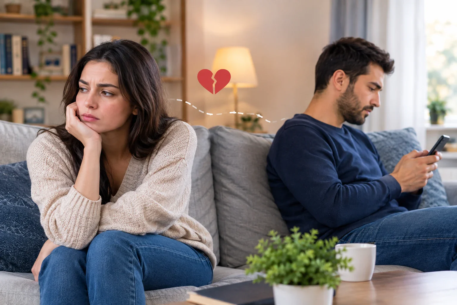 image about 6 تصرفات بين الزوجين تبدو عادية لكنها تبني مسافة بينهما مع الوقت